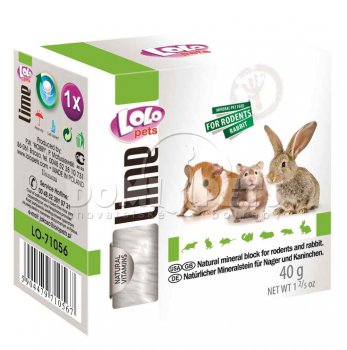 LOLO přírodní minerální kámen pro hlodavce 40g