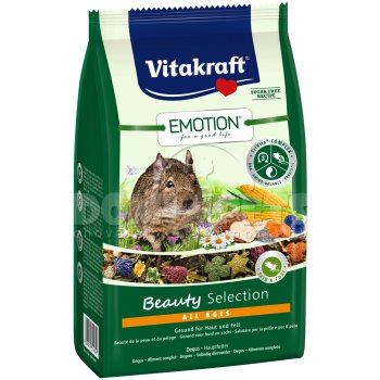 Vitakraft Emotion beauty osmák Degu 600g