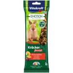 Vitakraft Emotion kracker králík ovocný 2ks 112g