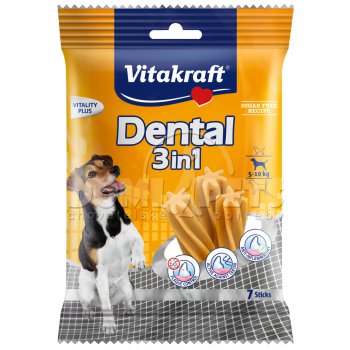 Vitakraft Dog Dental sticks 3in1 S 120g