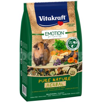 Vitakraft Emotion Pure Nature herbal morče 600g
