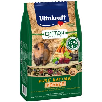 Vitakraft Emotion Pure Nature veggie morče 600g