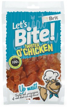Brit Care Let´s Bite! Twister o`Chicken 80g