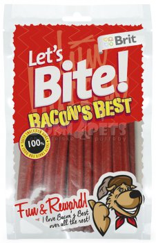 Brit Care Let´s Bite! Bacon Best 105g