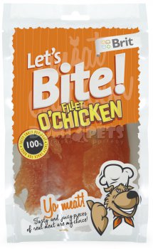 Brit Care Let´s Bite! Fillet o`Chicken 80g