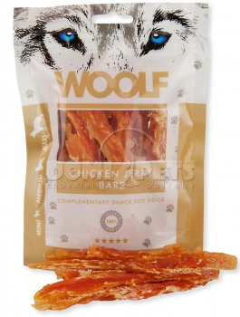 WOOLF pochoutka Chicken bars 100g