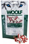 WOOLF pochoutka Lamb and Cod Triangle 100g
