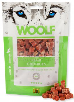 WOOLF pochoutka Lamb chunkies 100g