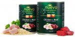 Nuevo pes junior Kuřecí a Hovězí konzerva 800g