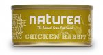 Naturea Grain Free cat konzerva - Chicken, Rabbit 80g