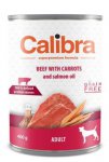 Calibra dog konzerva Adult hovězí s mrkví 400g