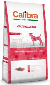 Calibra Dog GF Adult Small Breed Duck 2 x 7kg