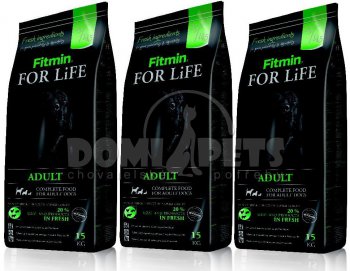 Fitmin For Life Adult 3 x 15kg SLEVA -497,-Kč