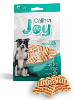 Calibra Dog Joy Dental Chicken Waves 80g