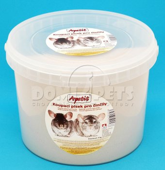 Apetit - Koupací písek pro činčily 3l / 4kg