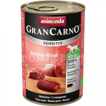 GRANCARNO Sensitiv - hovězí 400g