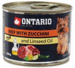 Ontario konz. Mini Beef, Zucchini 200g