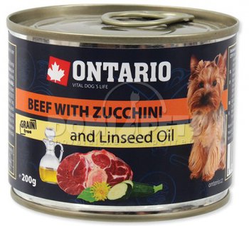 Ontario konz. Mini Beef, Zucchini 200g