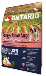 Ontario Puppy & Junior Large Chicken & Potatoes 2,25kg