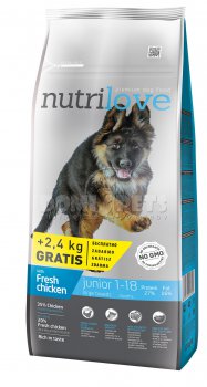 Nutrilove Dog Junior Large 12kg