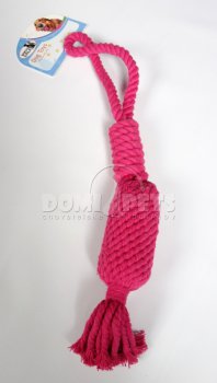 Přetahovadlo válec 50cm růžové