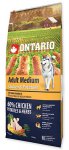 Ontario Adult Medium Chicken & Potatoes 12kg + 2,25kg