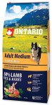 Ontario Adult Medium Lamb & Rice 12kg
