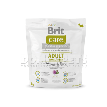 Brit Care Adult Small Breed Lamb & Rice 1kg