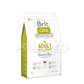 Brit Care Adult Small Breed Lamb & Rice 3kg