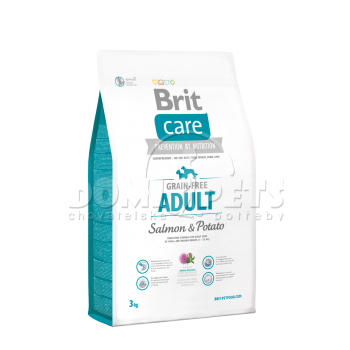 Brit Care Grain-free Adult Salmon & Potato 3kg
