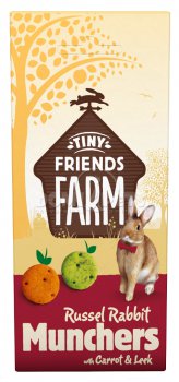 Supreme Tiny Farm Snack Russel Munchers - králík 120g