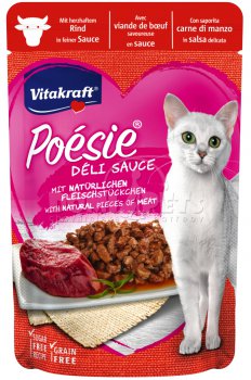 Vitakraft Cat Poésie Déli Sauce kapsička Hovězí 85g