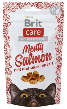 Brit Care Cat Snack Meaty Salmon 50g