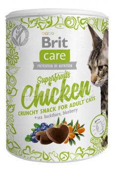 Brit Care Cat Snack Superfruits Chicken 100g