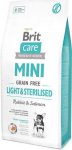 Brit Care Mini Grain Free Light & Sterilised 7kg