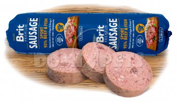 Brit Sausage Beef & Fish - Sport Formula 800g
