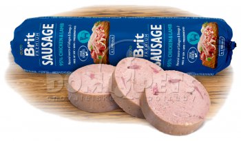 Brit Sausage Chicken & Lamb 800g