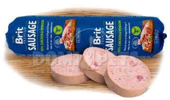 Brit Sausage Chicken & Venison 800g