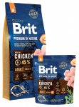 Brit Premium Dog Nature Adult M 3 x 15kg