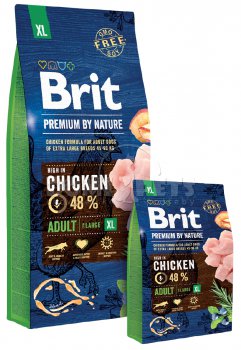Brit Premium Dog Nature Adult XL 2 x 15kg