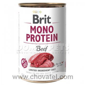 Brit Dog konzerva Mono Protein Beef 400g