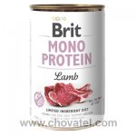 Brit Dog konzerva Mono Protein Lamb 400g