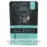 Fitmin For Life Cat Pouch Sterilized Salmon 85g