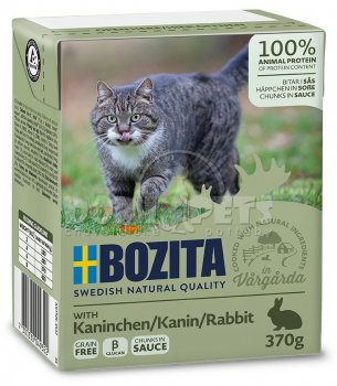 Bozita TPack Králičí kousky v omáčce 370g