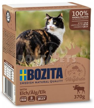 Bozita TPack Losí kousky v želé 370g