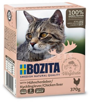 Bozita TPack Kuřecí játra v želé 370g