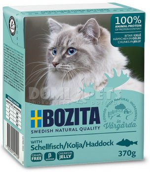 Bozita TPack Tresčí kousky v želé 370g