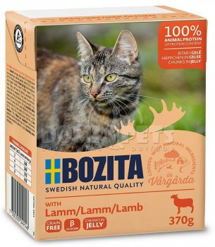 Bozita TPack Jehněčí kousky v želé 370g