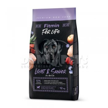 Fitmin dog For Life Light & Senior 12kg