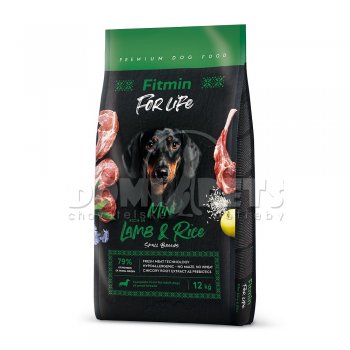 Fitmin dog For Life Lamb & Rice Mini 12kg